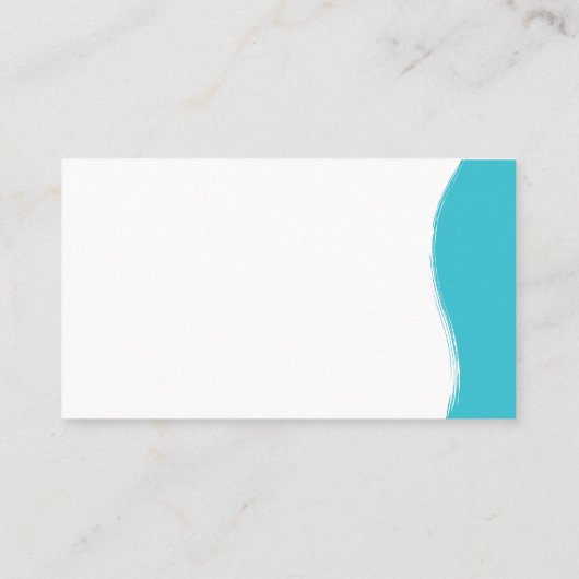 Moderne zwembadservice visitekaartje (Achterkant)