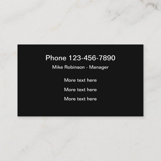 Moderne zwembadservice visitekaartje (Achterkant)