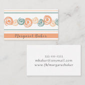 Moderne Zwemmen II Visitekaartje (Voorkant / Achterkant)