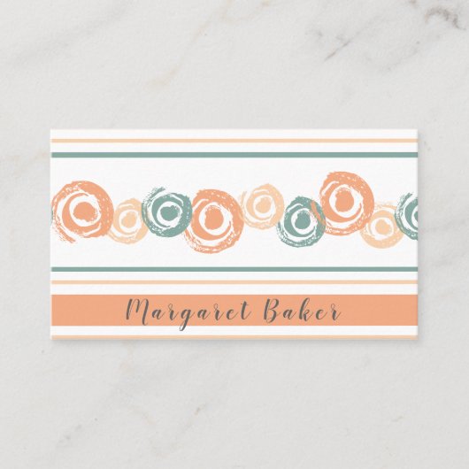 Moderne Zwemmen II Visitekaartje (Voorkant)