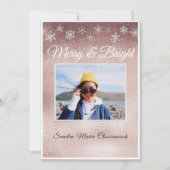 ModernEen eenvoudig Roos met een minimum aan goude Aankondiging (Voorkant)