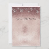 ModernEen eenvoudig Roos met een minimum aan goude Aankondiging (Achterkant)