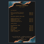 Moderner Marmor Glitzer Salon Preislist Flyer<br><div class="desc">Modern, Marmor, Glitzer, Salon, Flyer der Preislist. Bearbeiten Sie Ihr Produkt in wenigen Minuten, indem Sie Ihre Daten hinzufügen. Sie können den Schriftart/die Farbe/Position durch "weitere Personalisierung" ändern.</div>