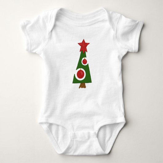 Moderner Tannenbaum Romper (Voorkant)