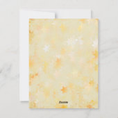 Moderner Weihnachtsbaum Feestdagenkaart (Achterkant)