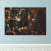 Modernes Kunstwerk Canvas Afdruk (Insitu (Houten vloer))