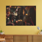 Modernes Kunstwerk Canvas Afdruk (Insitu (Woonkamer))