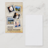 ModernFotograaf met 5 Voorbeeldfoto's Visitekaartje (Voorkant / Achterkant)