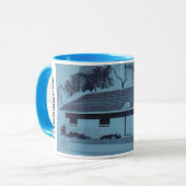 Modernist 60s House - De Woodridge Mok (Voorkant links)