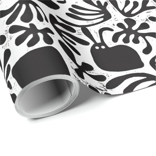 Modernist Bunny Wrapping Paper Cadeaupapier (Rol Hoek)