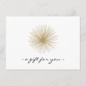  MODERNIST Cadeaubon (Voorkant)