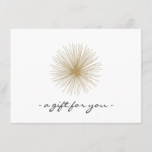  MODERNIST Cadeaubon (Voorkant)