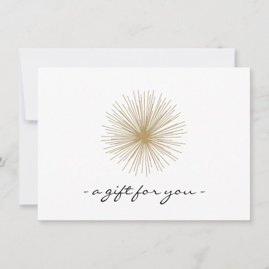  MODERNIST Cadeaubon (Voorkant)