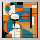 modernist uit het midden van de eeuw poster (Voorkant)