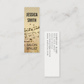 Modernistisch Expressief Mini Visitekaartje (Voorkant / Achterkant)