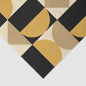 Modernistisch geometrisch ontwerp tissuepapier (Detail)