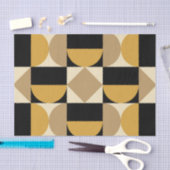 Modernistisch geometrisch ontwerp tissuepapier (Craft)