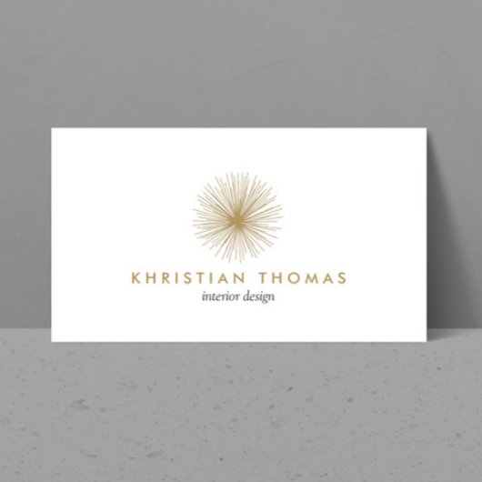  MODERNISTISCHE INTERIEURONTWERPER, DECORATEUR VISITEKAARTJE