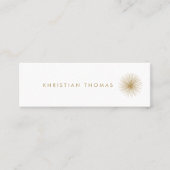  MODERNISTISCHE INTERIEURONTWERPER Slim Mini Visitekaartje (Voorkant)