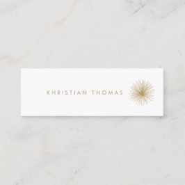  MODERNISTISCHE INTERIEURONTWERPER Slim Mini Visitekaartje