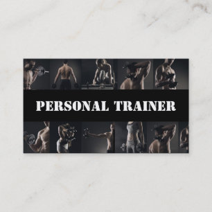 ModernPersonal Trainer Fitness Sport Visitekaartje