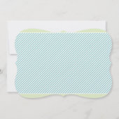 ModernTypography Wedding Invitations Kaart (Achterkant)