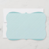 ModernTypography Wedding Invitations Kaart (Achterkant)