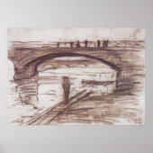 Modersohn-Becker - Bridges in Parijs 1905 Poster (Voorkant)