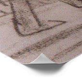 Modersohn-Becker - Cijfers met zijn hond op de bru Poster (Hoek)