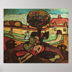 Modersohn-Becker - De Goede Samaritaan 1907 Poster