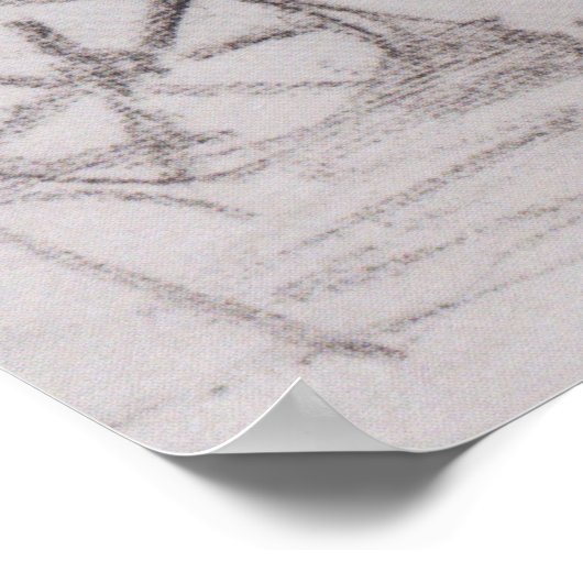 Modersohn-Becker - Drie vrouwen in een marktkraam Poster (Hoek)