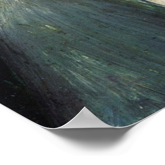 Modersohn-Becker - Kinderhoofd met een witte doek Poster (Hoek)