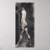 Modersohn-Becker - Male Standing 1899 Poster (Voorkant)