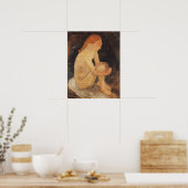 Modersohn-Becker - Meisje 1904 Poster (Keuken)