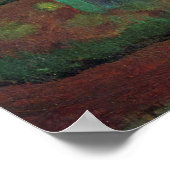 Modersohn-Becker - meisjes in de tuin met glas Poster (Hoek)