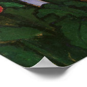 Modersohn-Becker - Oude vrouw in de tuin 1906 Poster (Hoek)