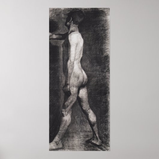Modersohn-Becker - Staande Man 1899 Poster (Voorkant)