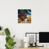Modersohn-Becker - Stilleven met plant citroen Poster (Thuiskantoor)