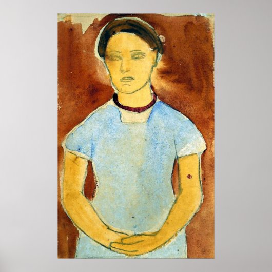 Modersohn-Becker - Studie voor Lee Hoetger Poster (Voorkant)