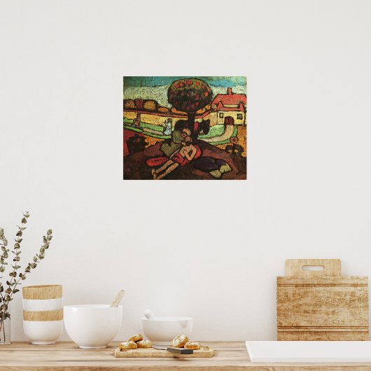 Modersohn-Becker - The Good Samaritan 1907 Poster (Keuken)