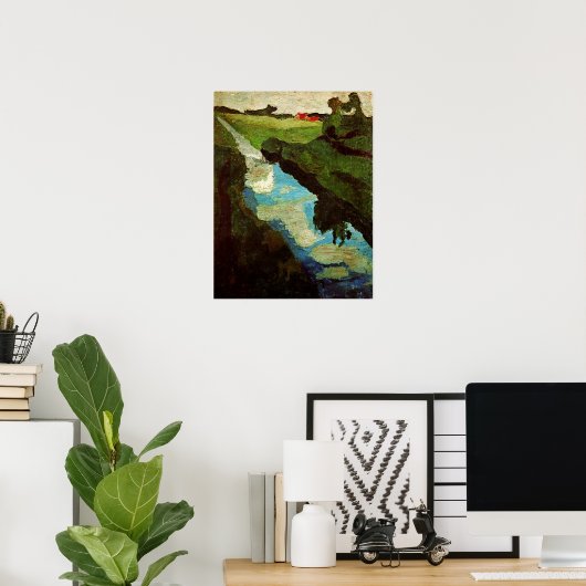 Modersohn-Becker - Turfgrafie 1902 Poster (Thuiskantoor)