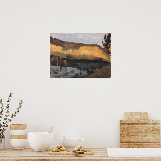 Modersohn-Becker - Zand Pit 1900 Poster (Keuken)