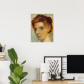 Modersohn-Becker - Zelfportret 1898 Poster (Thuiskantoor)