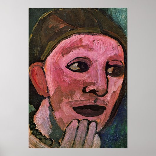 Modersohn-Becker - Zelfportret 1907 Poster (Voorkant)