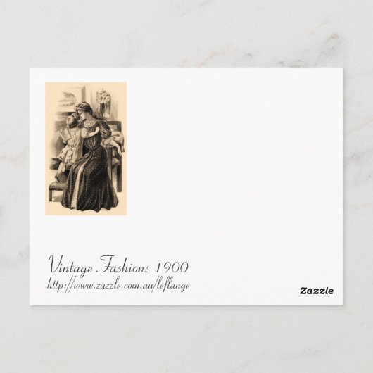 Modes 1900 Briefkaart (Achterkant)