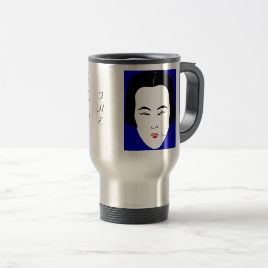 Modes - Dagelijkse ongebluste gezichtsvorm Reisbeker (Voorkant rechts)