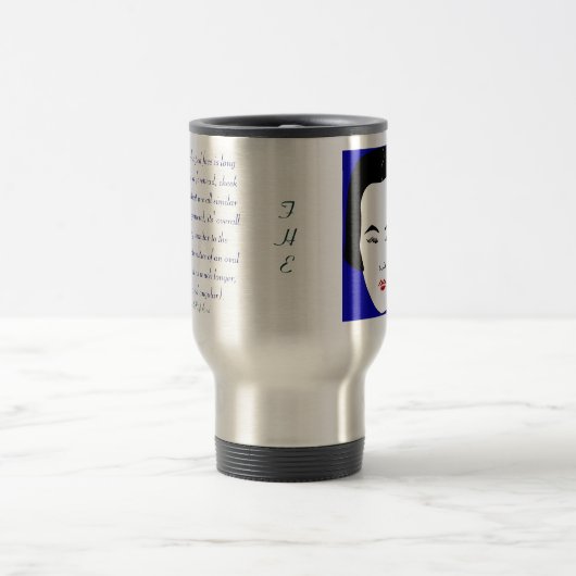 Modes - Dagelijkse ongebluste gezichtsvorm Reisbeker (Center)