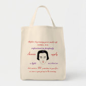 Modes High End Daily make-up Routine Organic Tote Bag (Voorkant)