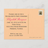 Modes Parijs - Briefkaart / Uitnodigingen / RSVP # (Achterkant)