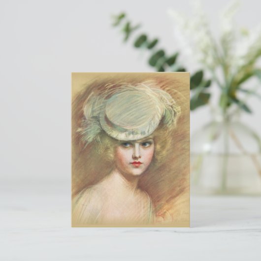 Modes, Petten, Vintages en Antieke Briefkaart (Staand voorkant)